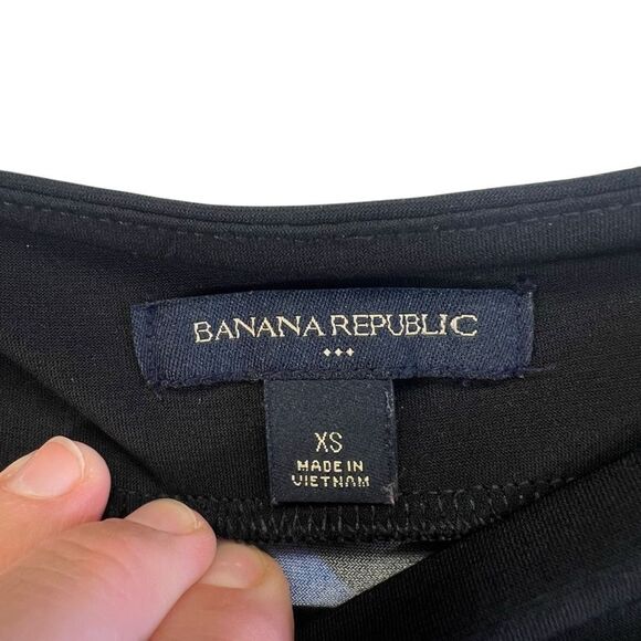 Xs Mod Banana Republic stretch 3/4 sleeve shift dress. - Picture 7 of 16